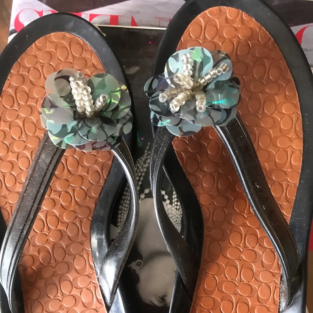 Coach Flip Flops!
